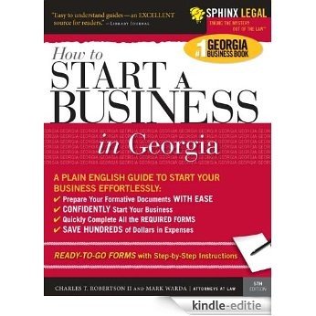 How to Start a Business in Georgia (Legal Survival Guides) [Kindle-editie]
