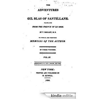 The Adventures of Gil Blas of Santillane - Vol. III (English Edition) [Kindle-editie]