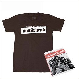 Combo. Motorhead ( Kit Livro + Camiseta Algodão)