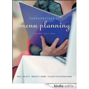 Fundamentals of Menu Planning [Kindle-editie]