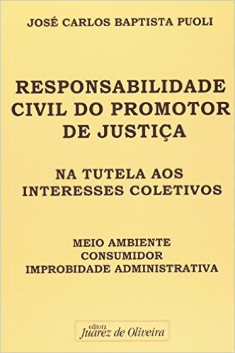 Responsabilidade Civil do Promotor de Justica