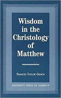 indir Wisdom in the Christology of Matthew
