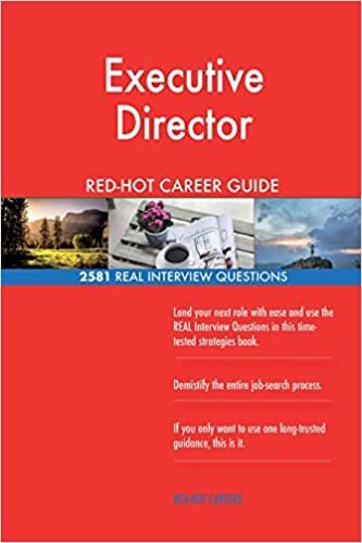 indir Executive Director RED-HOT Career Guide; 2581 REAL Interview Questions