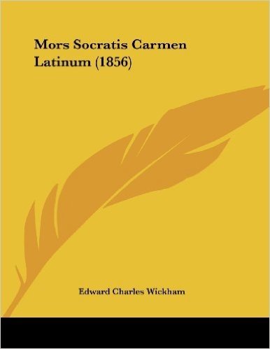 Mors Socratis Carmen Latinum (1856)