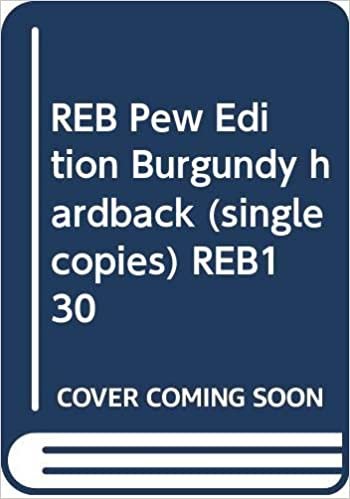 indir REB Pew Edition Burgundy hardback (single copies) REB130