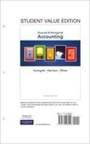 Financial & Managerial Accounting, Student Value Edition with Access Code