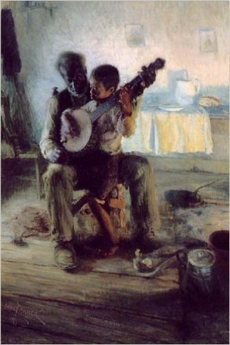 The Banjo Lesson, Henry Ossawa Tanner. Ruled Journal: Journal (Notebook, Composition Book) 160 Lined / Ruled Pages, 6x9 Inch (15.24 X 22.86 CM) Lamina