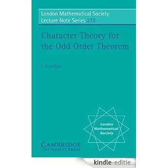 Character Theory for the Odd Order Theorem (London Mathematical Society Lecture Note Series) [Print Replica] [Kindle-editie]