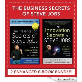 Business Secrets of Steve Jobs: Presentation Secrets and Innovation secrets all in one book! (EBOOK BUNDLE) [Kindle-editie]