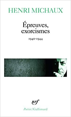 indir E~preuves, exorcismes 1940-1944 (Poesie/Gallimard)