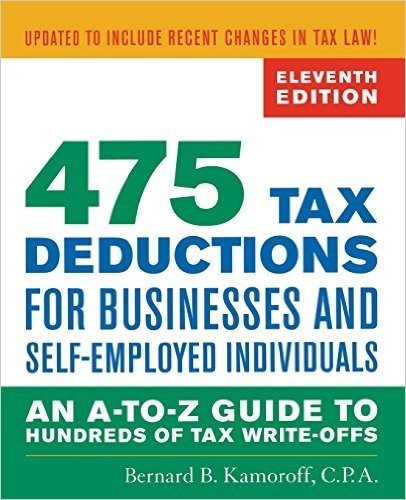 475 Tax Deductions for Businesses and Self-Employed Individuals: An A-To-Z Guide to Hundreds of Tax Write-Offs baixar