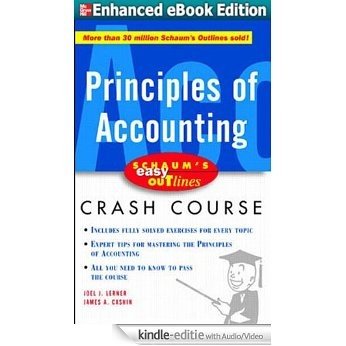 Schaum's Easy Outlines of Accounting: Based on Schaum's Principles of Accounting I [Kindle uitgave met audio/video]