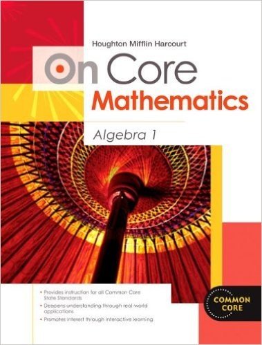 Houghton Mifflin Harcourt on Core Mathematics Reseller Package Algebra 1