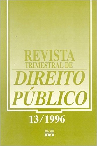Revista Trimestral De Direito Publico N. 13