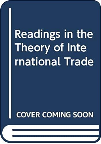 Readings in the Theory of International Trade