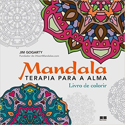 Mandala - Livro para Colorir com Lápis de Cor de Brinde