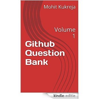 Github Question Bank: Volume 1 (English Edition) [Kindle-editie]