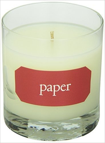 Paper Library Candle