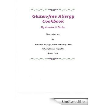 Gluten Free Allergy Cookbook (English Edition) [Kindle-editie]