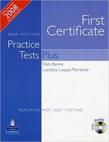 First Certificate Practice Tests Plus With Tst CD Rom