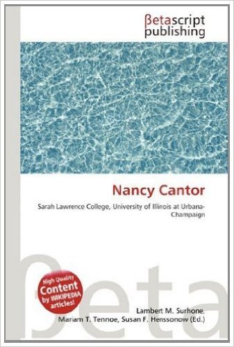 Nancy Cantor
