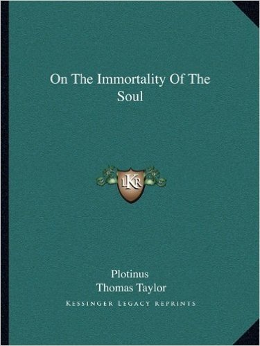 On the Immortality of the Soul