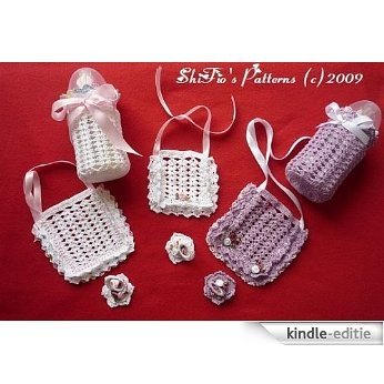 Crochet Pattern - CP108 - Dummy, Bib & Bottle Cover for reborn doll - USA Terminology (English Edition) [Kindle-editie]