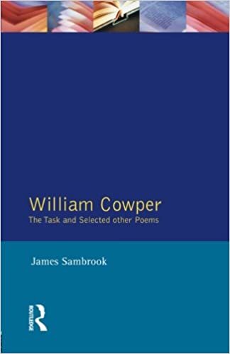 indir William Cowper: The Task and Selected Other Poems (Longman Annotated Texts)