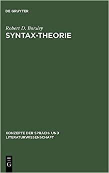 indir Syntax-Theorie (Konzepte Der Sprach- Und Literaturwissenschaft)