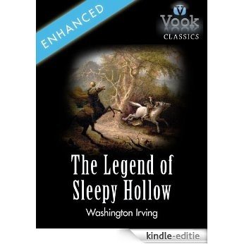 The Legend of Sleepy Hollow by Washington Irving: Vook Classics [Kindle-editie]