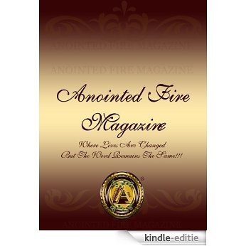 Anointed Fire Magazine November 2011 (English Edition) [Kindle-editie]