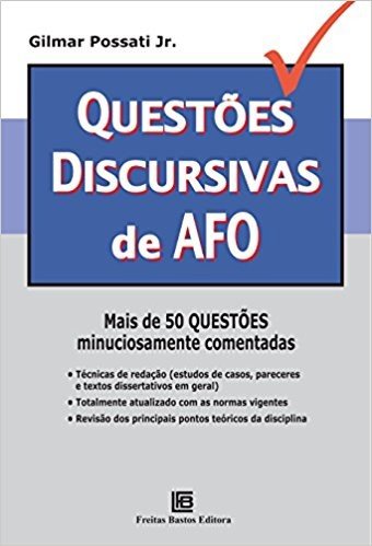 Questões Discursivas de AFO