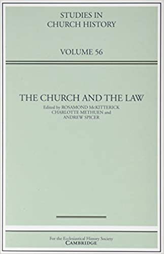 indir The Church and the Law: Volume 56 (Studies in Church History)