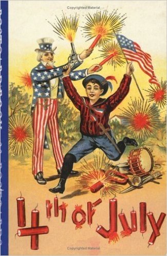 4th of July Postcard Book