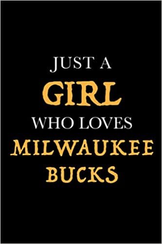 indir Just a Girl Who Loves Milwaukee Bucks: Composition Notebook - College Ruled: College Ruled Writer&#39;s Notebook or Journal for School / Work / Journaling