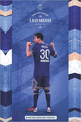indir LEO MESSI PSG NOTEBOOK: LEO MESSI PARIS SAINT GERMAIN JOURNAL PLANNER DIARY CAHIER NOTE BOOK - Perfect Gift For MESSI PSG FOOTBALL FANS - 120 Page - 6x9 Inches