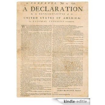 The Declaration of Independence, The US Constitution and The Bill of Rights: Easy to Read Text Versions (English Edition) [Kindle-editie]