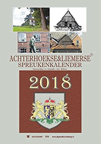 Achterhoekse & liemerse spreukenkalender 2018