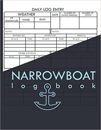 indir Narrowboat Log Book: Journal log book to Record Boat and Trip Information | Boat and Ship&#39;s,Nautical Logbook | Boat Maintenance Log Book, Fuel Log, Trip Log and Passenger Log Book Pages