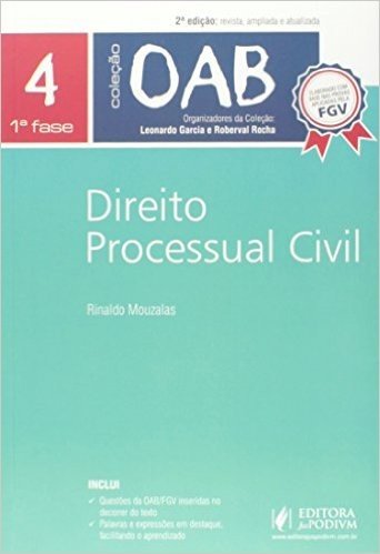 Direito Processual Civil. 1ª Fase - Volume 4. Coleção OAB