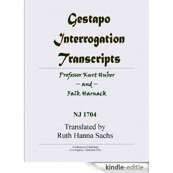 Gestapo Interrogation Transcripts: Professor Kurt Huber and Falk Harnack. NJ1704. (English Edition) [Kindle-editie] beoordelingen