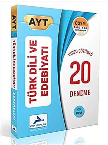 PRF AYT Türk Dili ve Edebiyatı 20 Deneme
