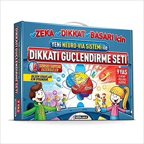 Dikkati Güçlendirme Seti 9 Yaş A-B-C 3. Sınıf