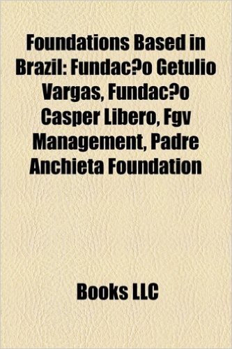 Foundations Based in Brazil: Funda O Get Lio Vargas, Funda O C Sper L Bero, Fgv Management, Padre Anchieta Foundation