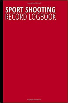 indir Sport Shooting Record Logbook: Shooting Data Book, Shooting Record Book, Shot Recording with Target Diagrams, Color background is Minimalist Gray Sport Shooting