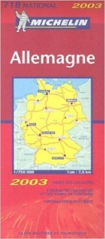 Michelin Germany Map No. 718(984) baixar