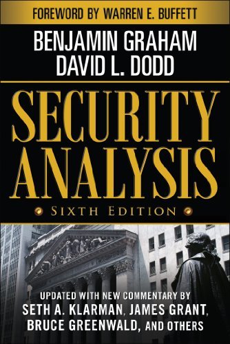 Security Analysis: Sixth Edition, Foreword by Warren Buffett (English Edition)