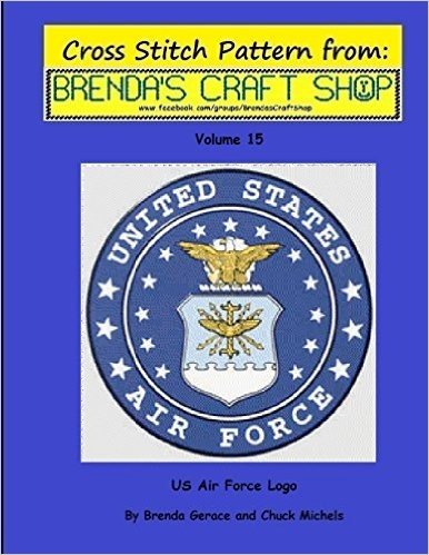 US Air Force LOGO - Cross Stitch Pattern: Cross Stitch Pattern from Brenda's Craft Shop