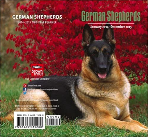 German Shepherds 2014 Pocket Planner