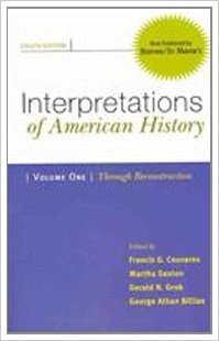 Interpretations of American History, 2-Volume Set